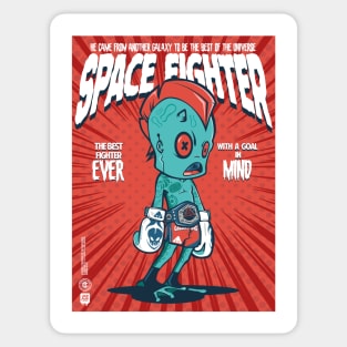 Space Fighter Sticker